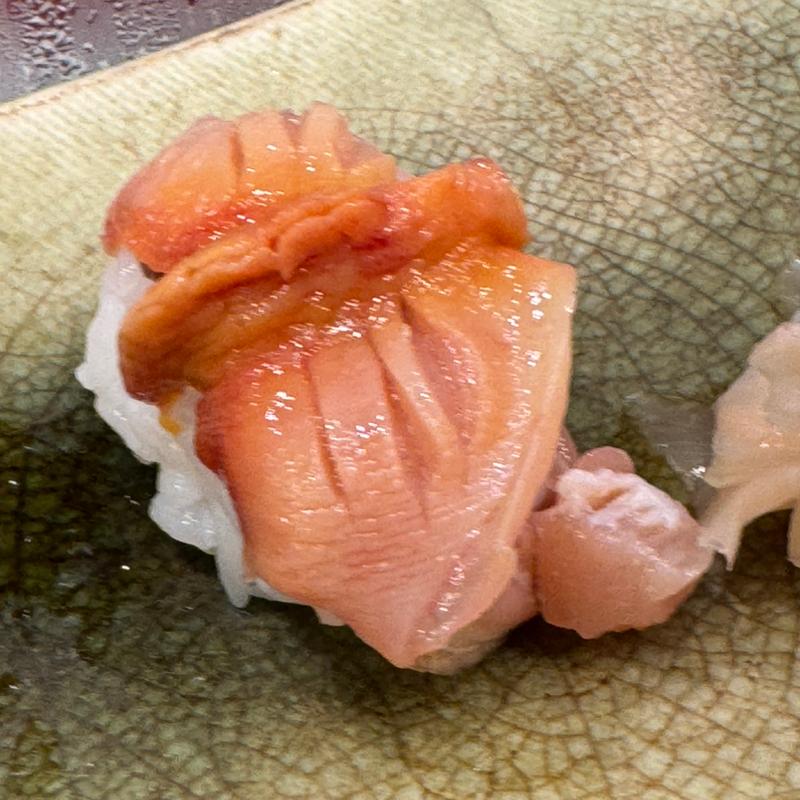 赤貝握り(千成寿司本店)