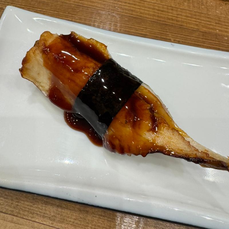 アナゴの握り(千成寿司本店)