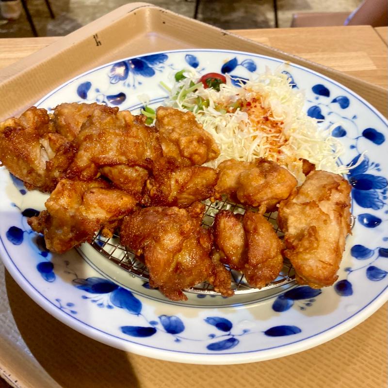 土日限定山盛り唐揚げ(肉食堂1129)