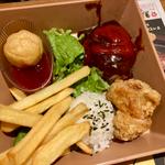 おこさまハンバーグセット(ステーキハウス ブロンコビリー 新小岩店)