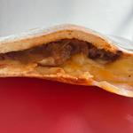 牛カルビチーズのピタサンド