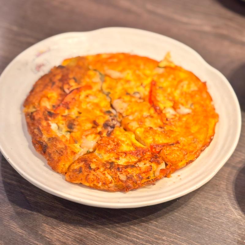 海鮮ニラチヂミ(でりかおんどる 1号店(本店))