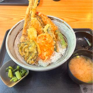 天丼(多摩境天然温泉 森乃彩 旬菜亭)
