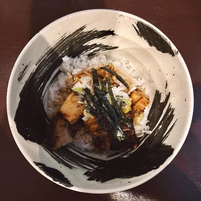 ミニチャーシュー丼(らーめん秀鳳)