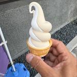 醤油ソフトクリームのミックス