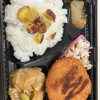 日替わりランチ　牛肉コロッケ(テイクアウト&デリ musha)
