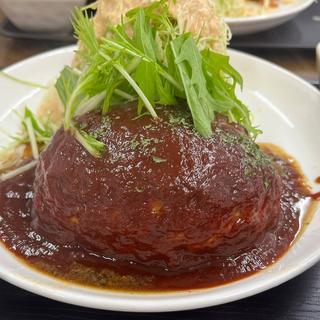 ハンバーグ定食(伊豆 太陽食堂)