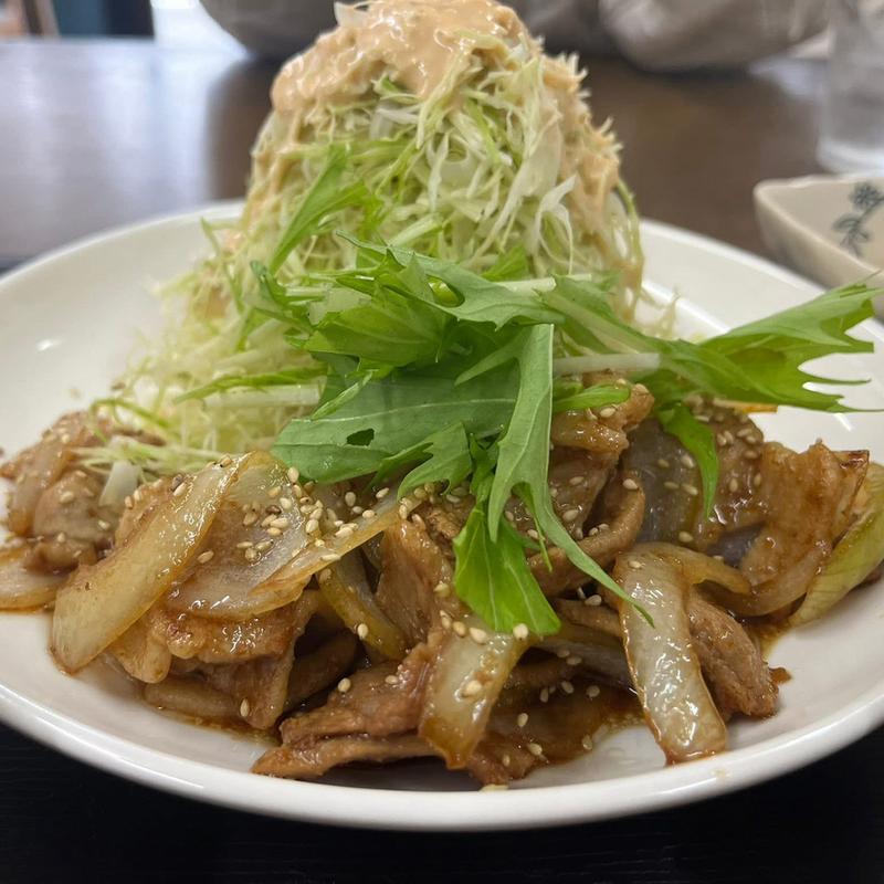 生姜焼き定食(伊豆 太陽食堂)