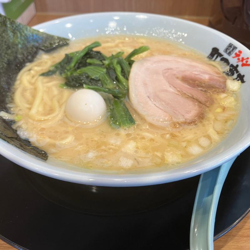 醤油ラーメン(横浜家系ラーメン 町田商店 館林店)