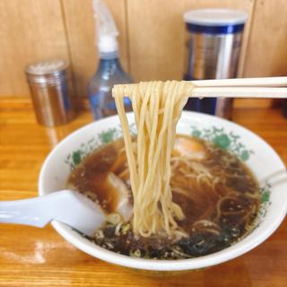 月見ラーメン(ミナミ食堂)