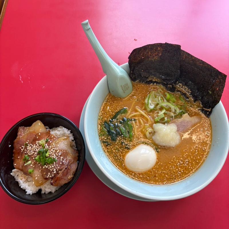 サービスセットA 味玉(ラーメン山岡家 越谷レイクタウン店)