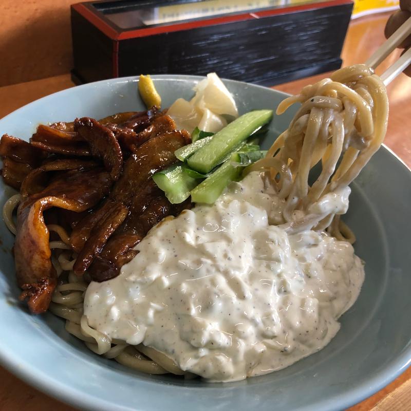 すごい冷やし中華(立川マシマシ　ロイヤルスープ )