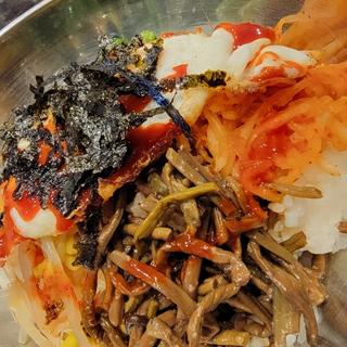 スンドゥブ+ビビンバセット+チーズトッピング