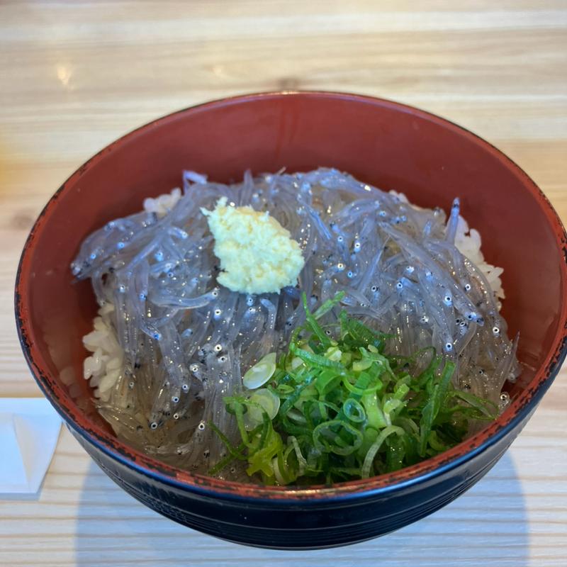 生しらす丼(まるごと駿河湾)