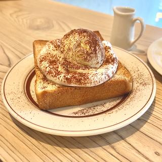 アフォガードトースト(sh:rock coffee (シロックコーヒー))