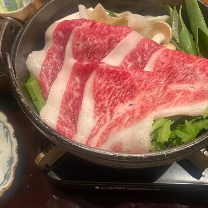 (すき焼きと牛まぶし ももしき)