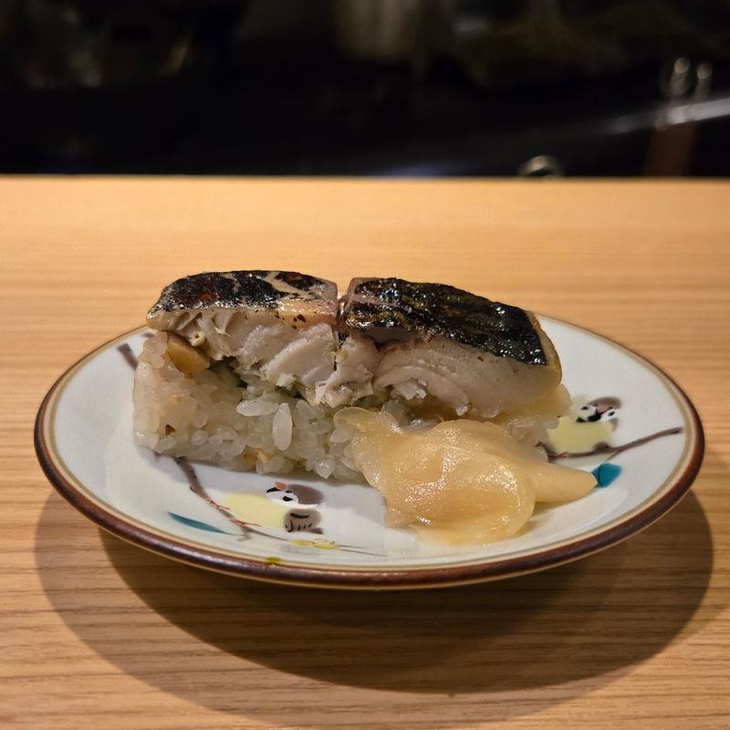 焼き鯖寿司(瓦そば すずめ)