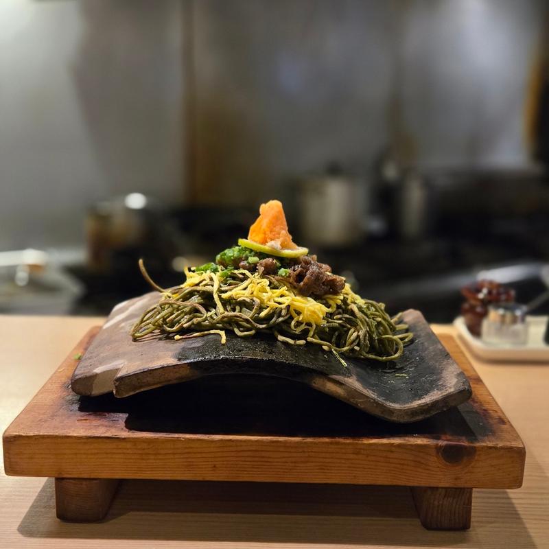 瓦そば(並盛)(瓦そば すずめ)