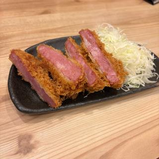 ハムかつ(とんかつ まるや 西新宿店)