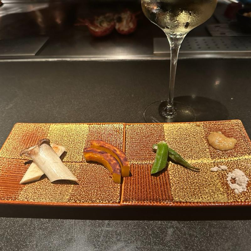 島野菜(鉄板焼 まつ尾)