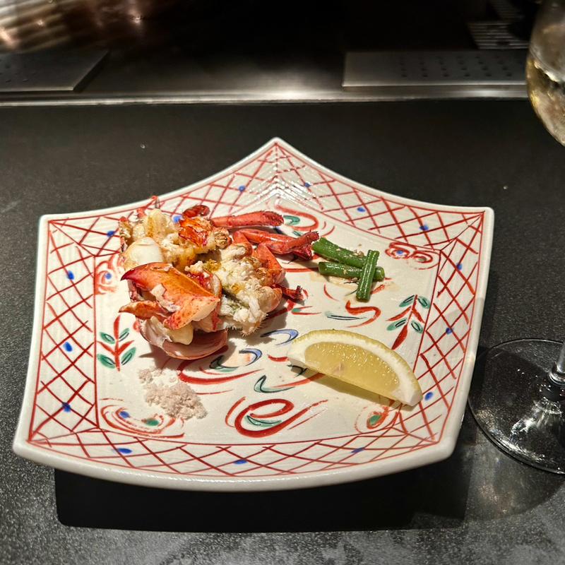 オマール海老(鉄板焼 まつ尾)