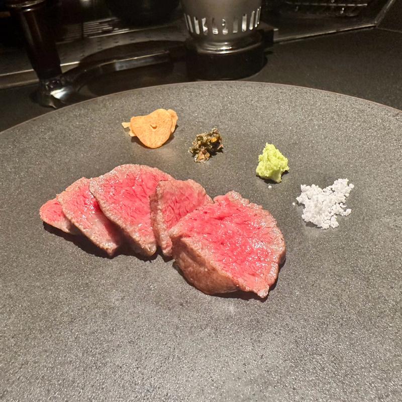 もとぶ牛　フィレ(鉄板焼 まつ尾)