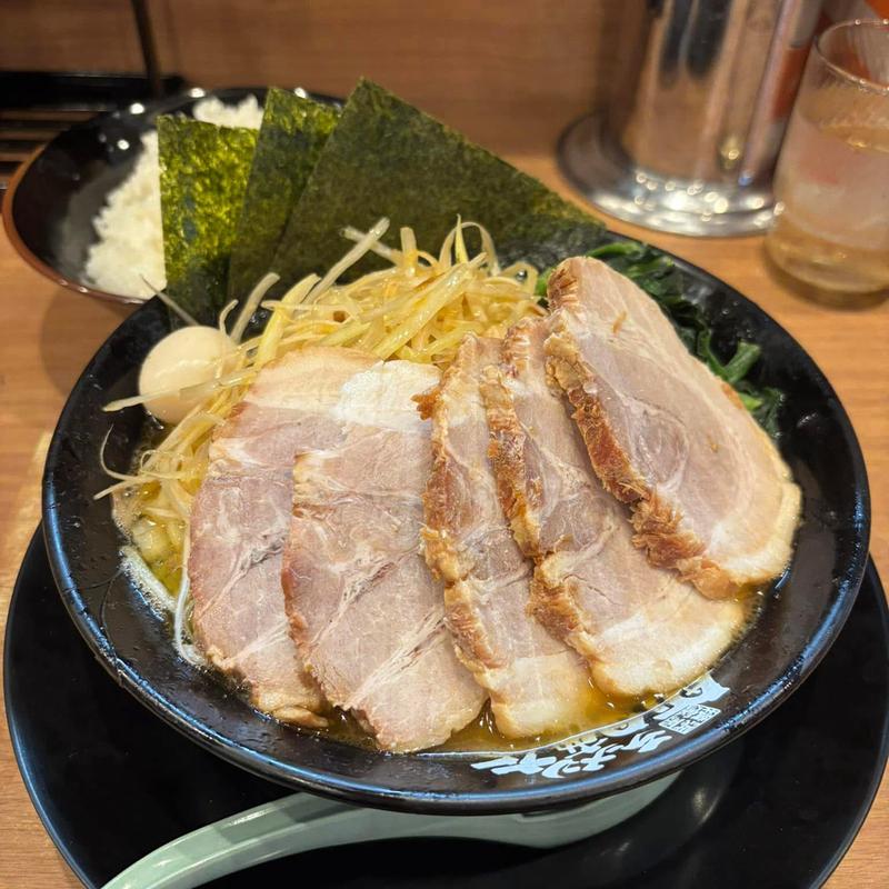 ネギチャーシュー麺 サービスライス(町田商店 経堂店)