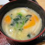 さばの炭火焼き定食、たっぷり野菜の麦みそ汁(大戸屋ごはん処 川崎銀柳街店)