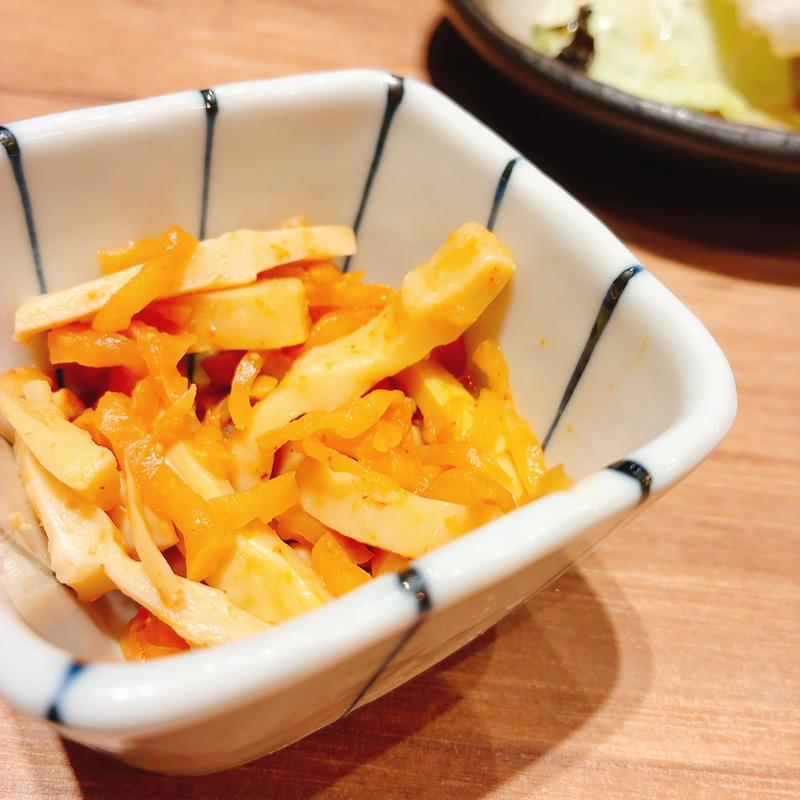 お通し(博多ぐるぐるとりかわ 竹乃屋 ミナモア広島店)