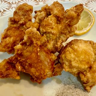 鶏の唐揚げ定食(蓮華)