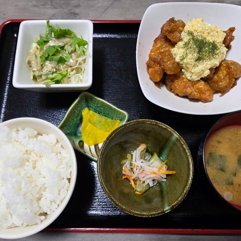 チキン南蛮定食(くわまる食堂)