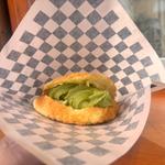 メロンパン　抹茶