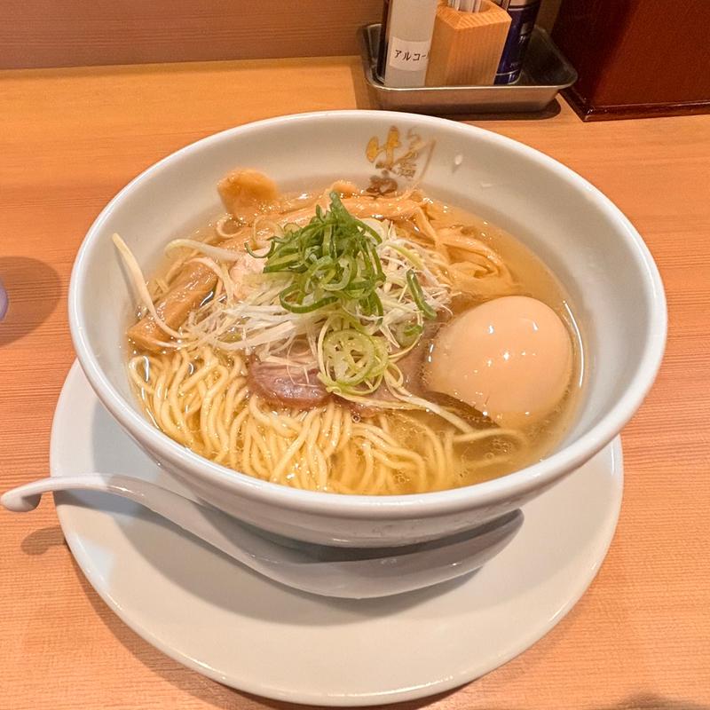 味玉醬油らーめん(らぁ麺 はやし田 町田店)