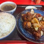 とりみそ定食(小笹飯店)