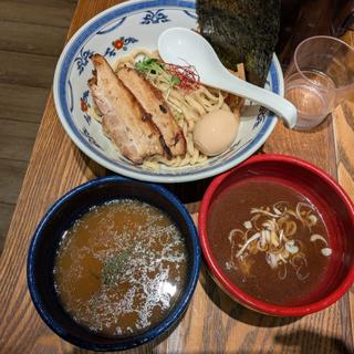 鶏魚介vs鶏魚介 二種つけ麺(つけ麺や 武双)