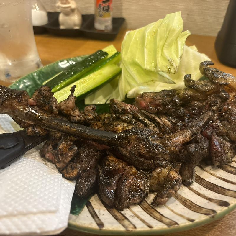 地鶏モモ焼き(だいきち)