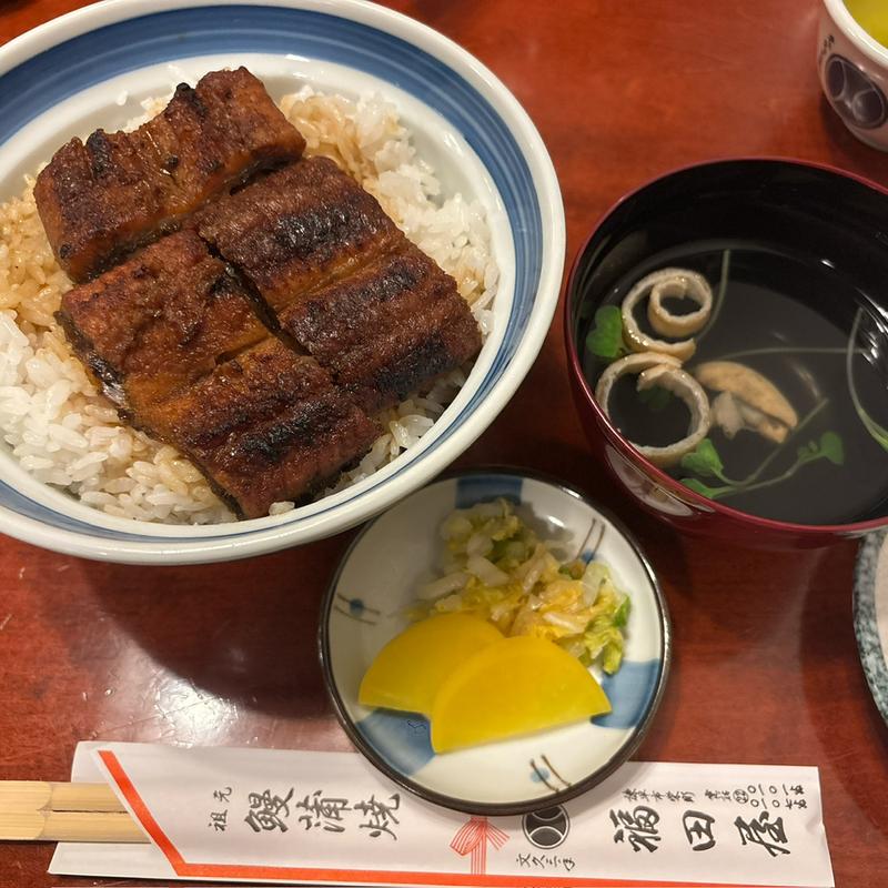 鰻丼(福田屋 )