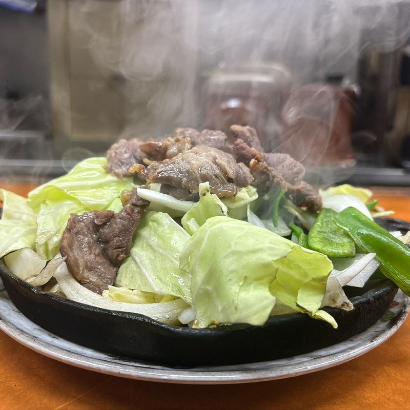 牛バラのジンギスカン焼(関白)