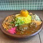 2種あいがけ(和平カレー 香椎店)