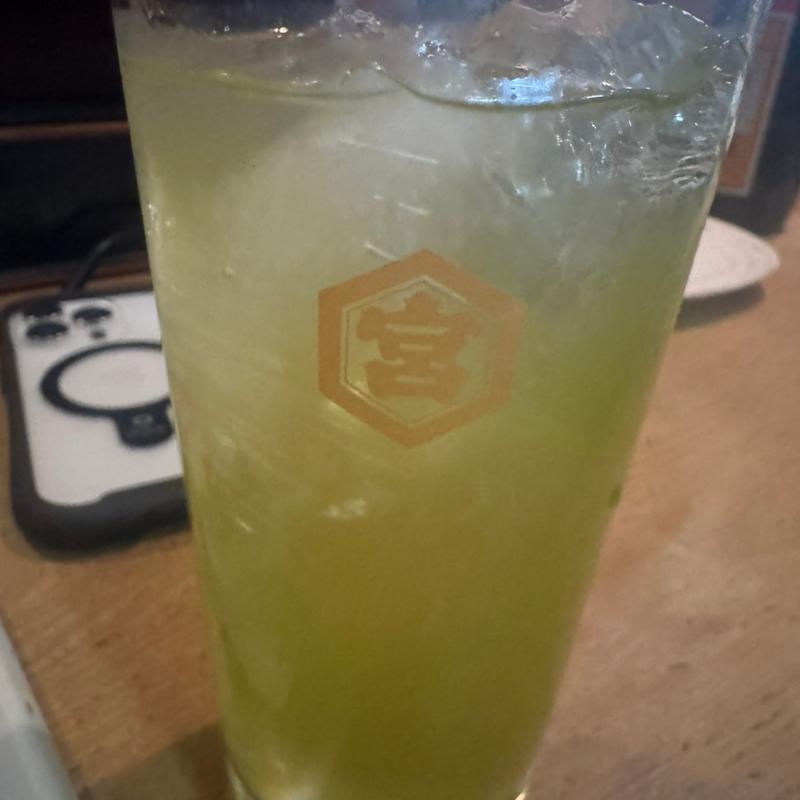 緑茶ハイ(鳥いし )