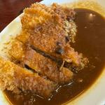 カツカレーセット