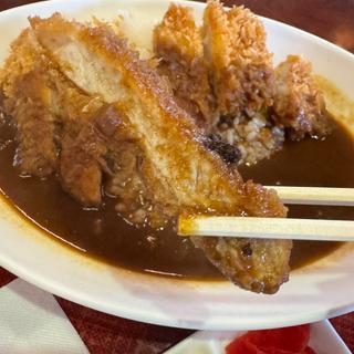 カツカレーセット