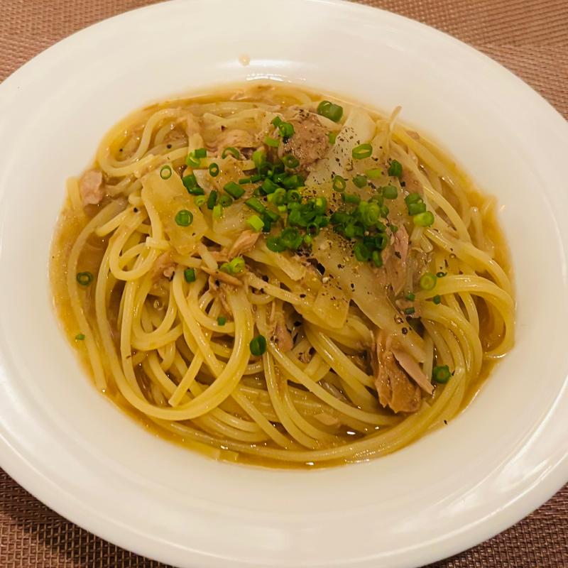 大根とツナの和風スパゲッティ(La Coccinella （ラコッチネッラ）)