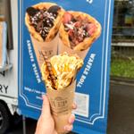 マンゴーワッフル(WEP wafflefactory mitaka)