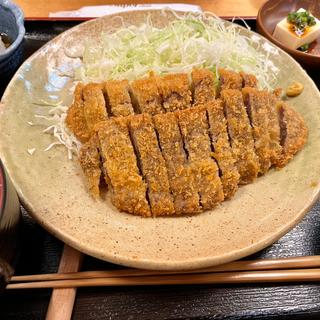 牛カツ定食(さんだ六本木本店)