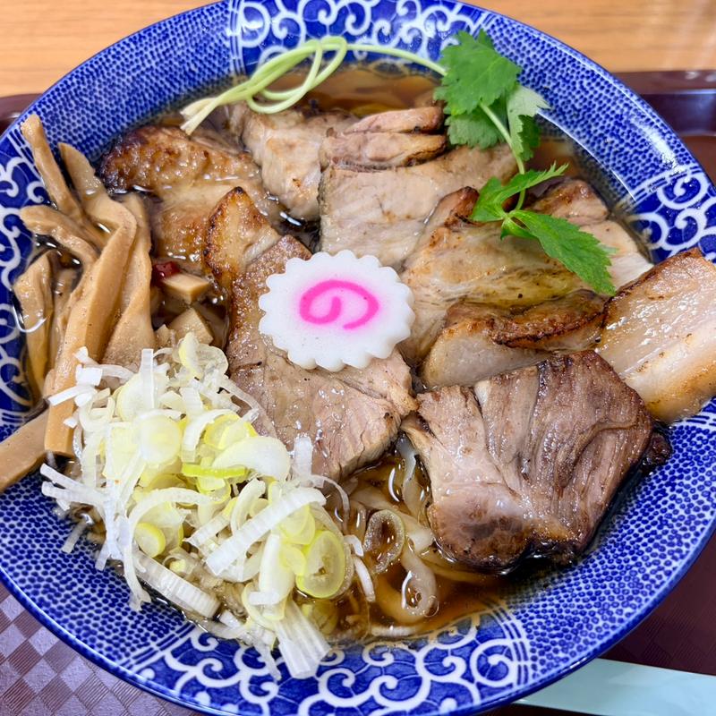 中華そば中盛り＋チャーシュー(らーめん理庵)