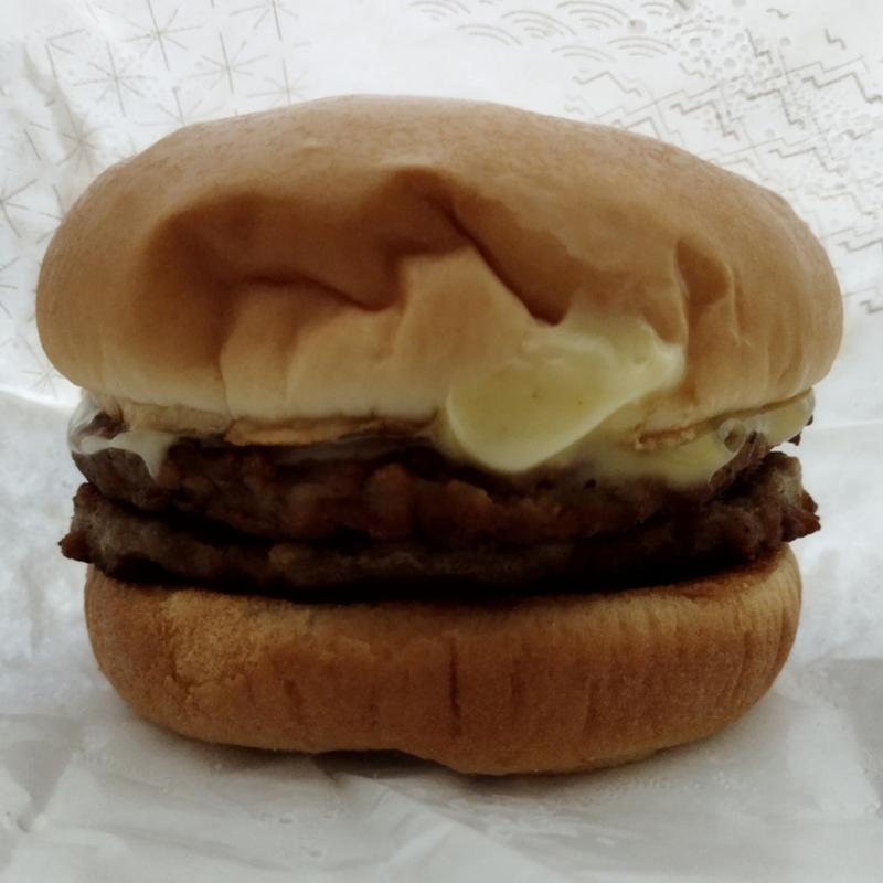ダブルチーズバーガー(モスバーガー京成立石店)
