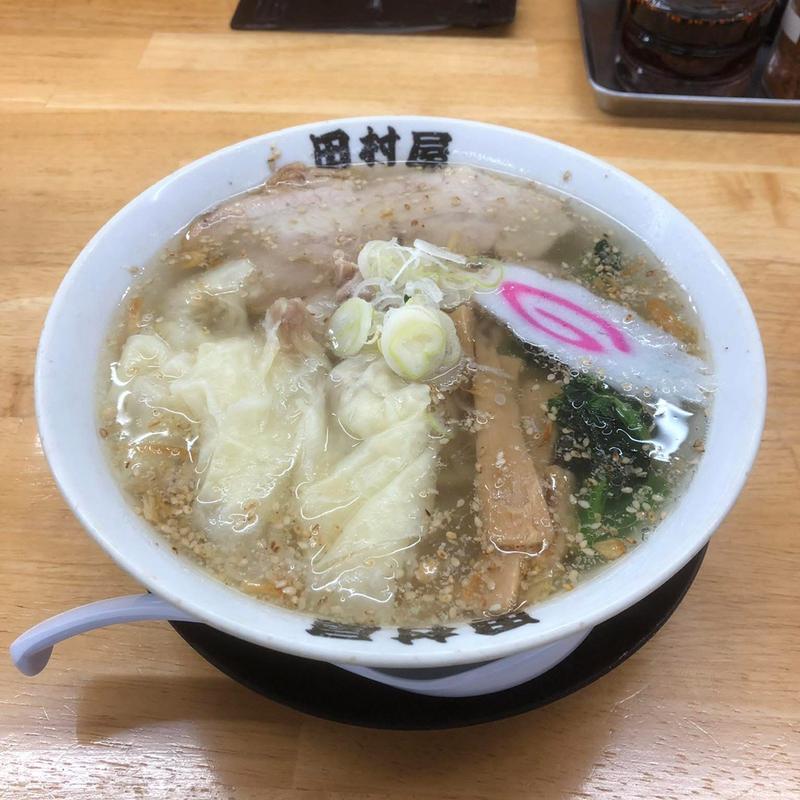 塩らーめん わんたん(青竹手打ちラーメン田村屋)