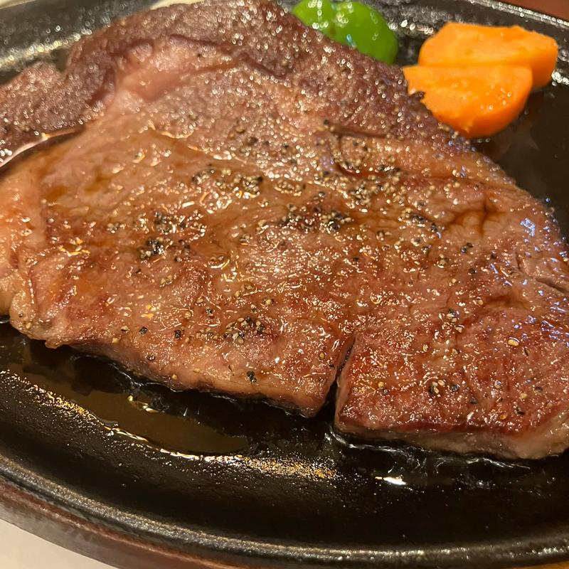 ステーキ定食(田中屋)