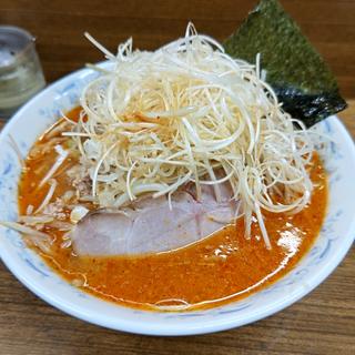 味噌オロチョンラーメン＋ネギ(北海道ラーメン 来々軒(ライライケン) 本店)